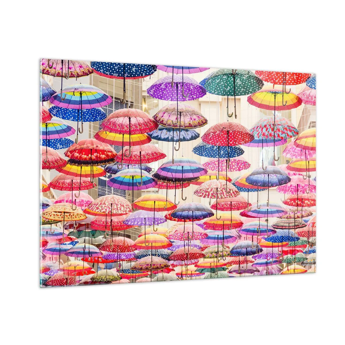 Obraz na skle - Mestská lúka - 100x70 cm