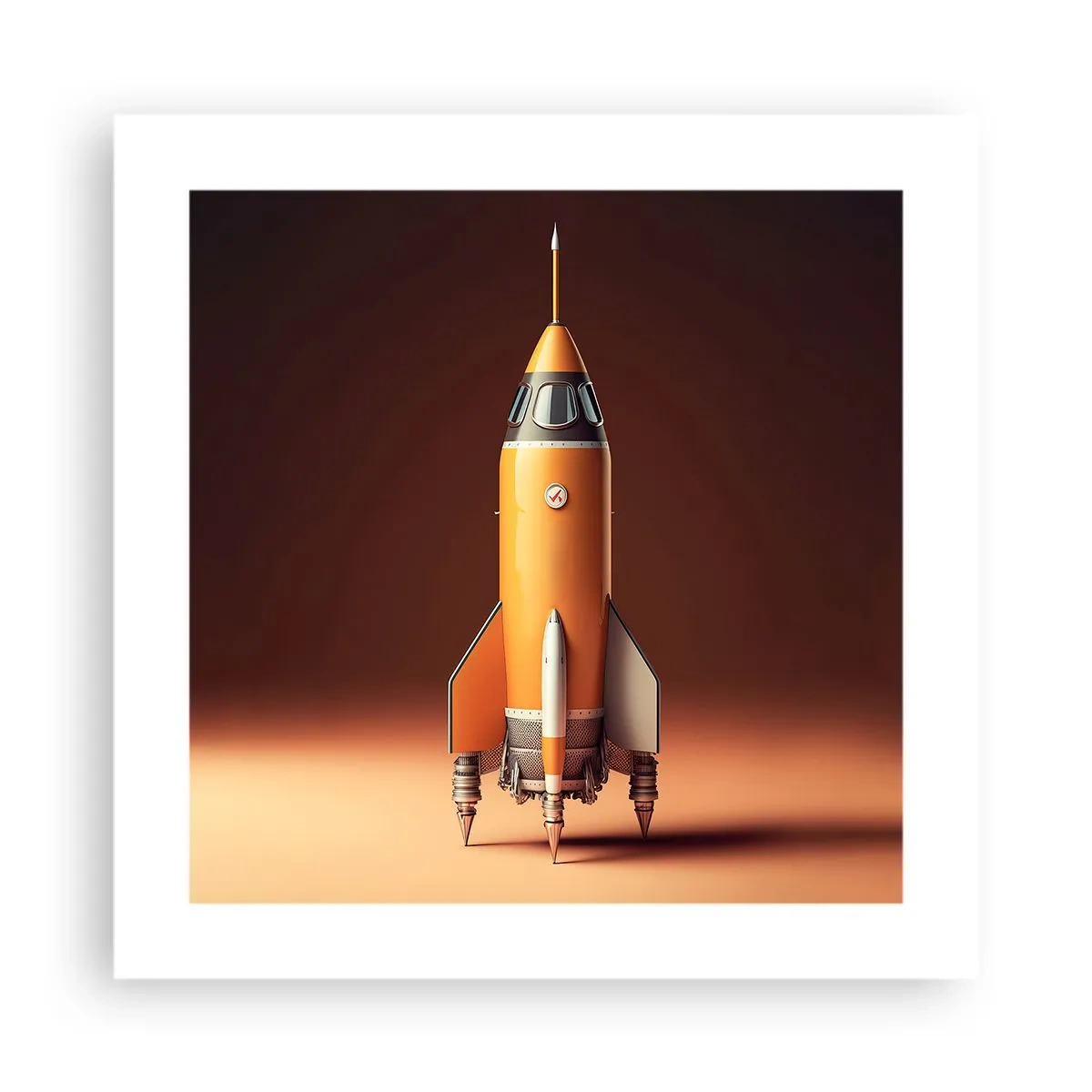 Plagát - Začína to snom - 40x40 cm