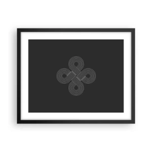 Plagát v čiernom ráme - V keltskom duchu - 50x40 cm