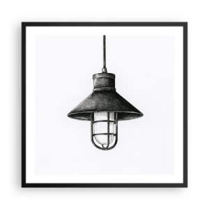 Plagát v čiernom ráme - Ako pred rokmi… - 60x60 cm