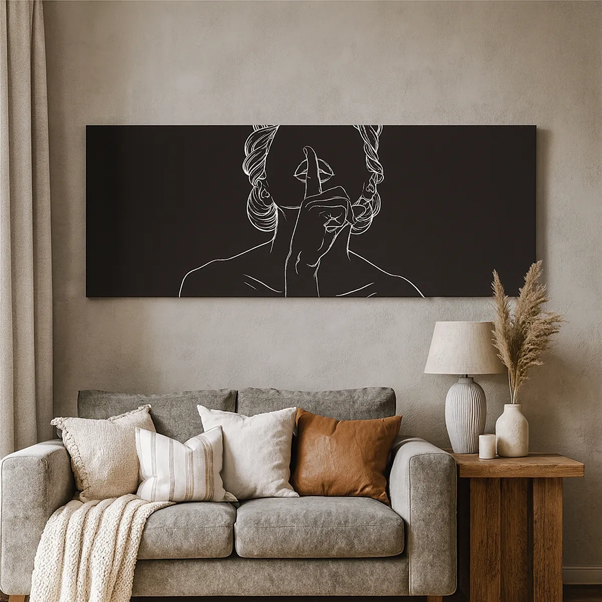 Obraz na plátne - Krása rozkvitá v tichu - 30x30 cm