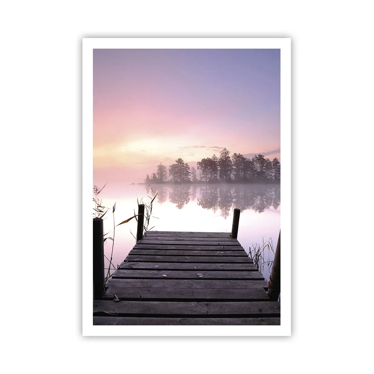 Plagát - Z ľaliovej hmly… - 70x100 cm
