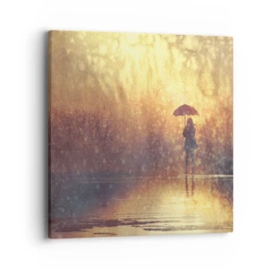 Obraz na plátne - Cítim, že sa na mňa niekto pozerá - 40x40 cm