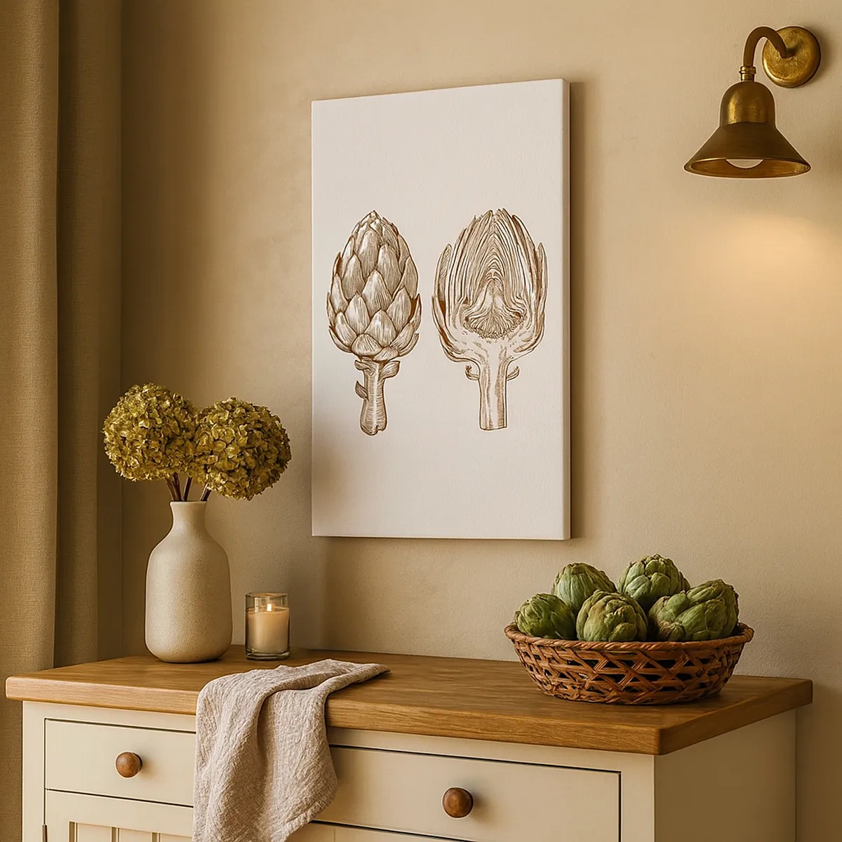 Obraz na plátne - Hodiny anatómie - 50x70 cm