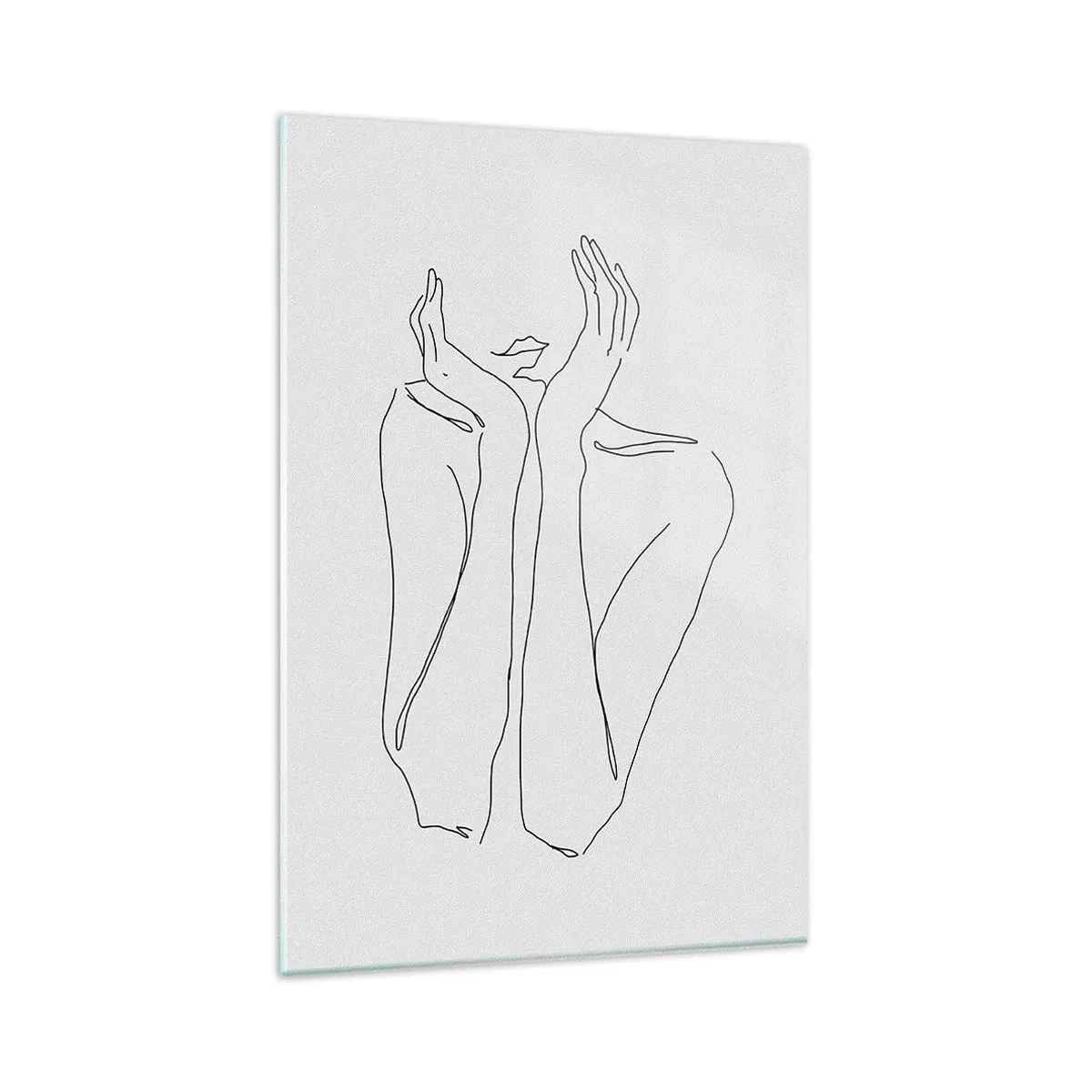 Obraz na skle - O čom snívajú dievčatá - 80x120 cm