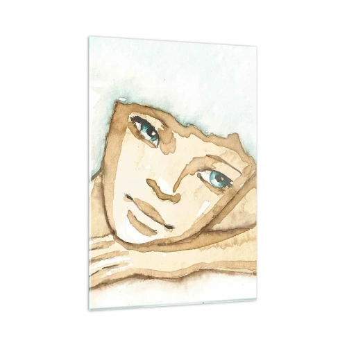 Obraz na skle - Strom poézie vyrastá z ticha - 80x120 cm