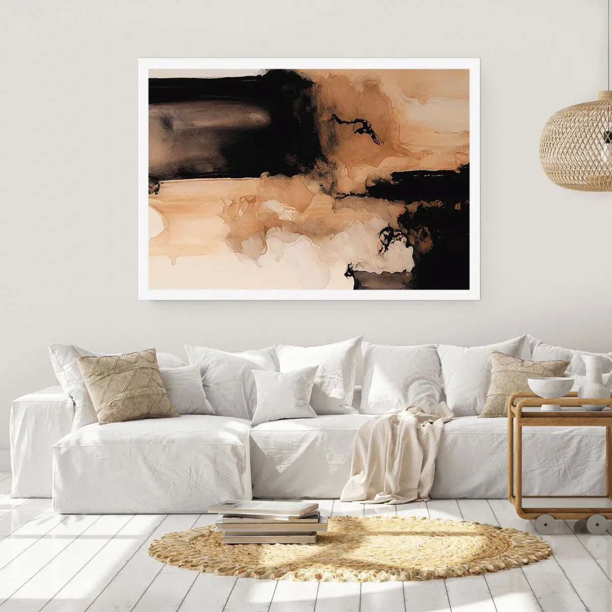 Plagát - Pútavá abstrakcia - 100x70 cm