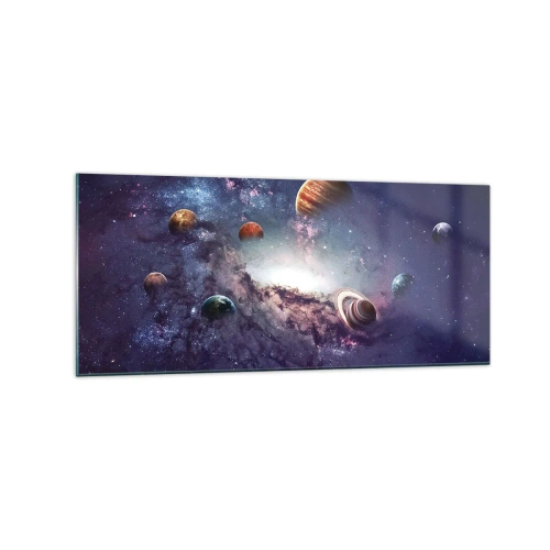 Obraz na skle - Slnko a tanec - 120x50 cm