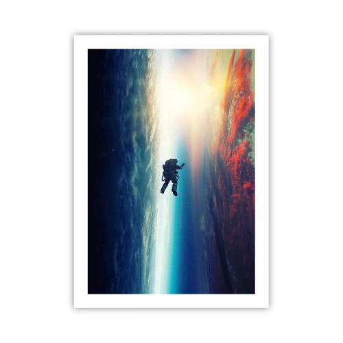 Plagát - Tvárou v tvár vesmíru - 50x70 cm