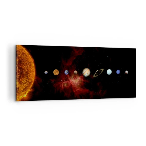 Obraz na plátne - Naša štvrť - 100x40 cm