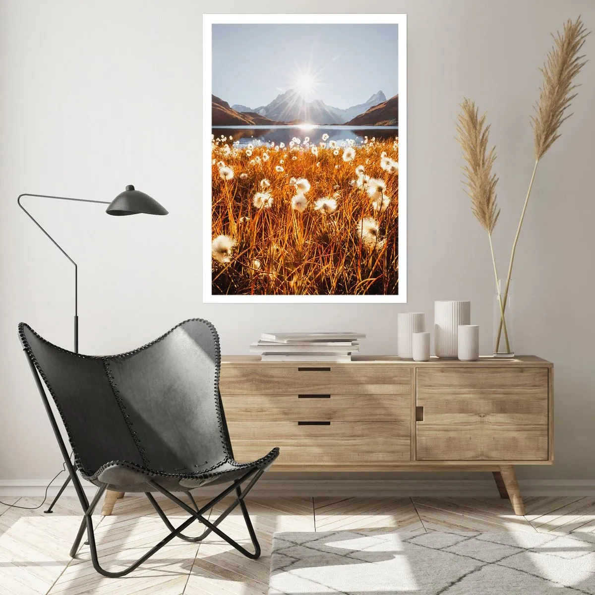 Plagát - Tvrdosť skál, mäkkosť tráv - 50x70 cm