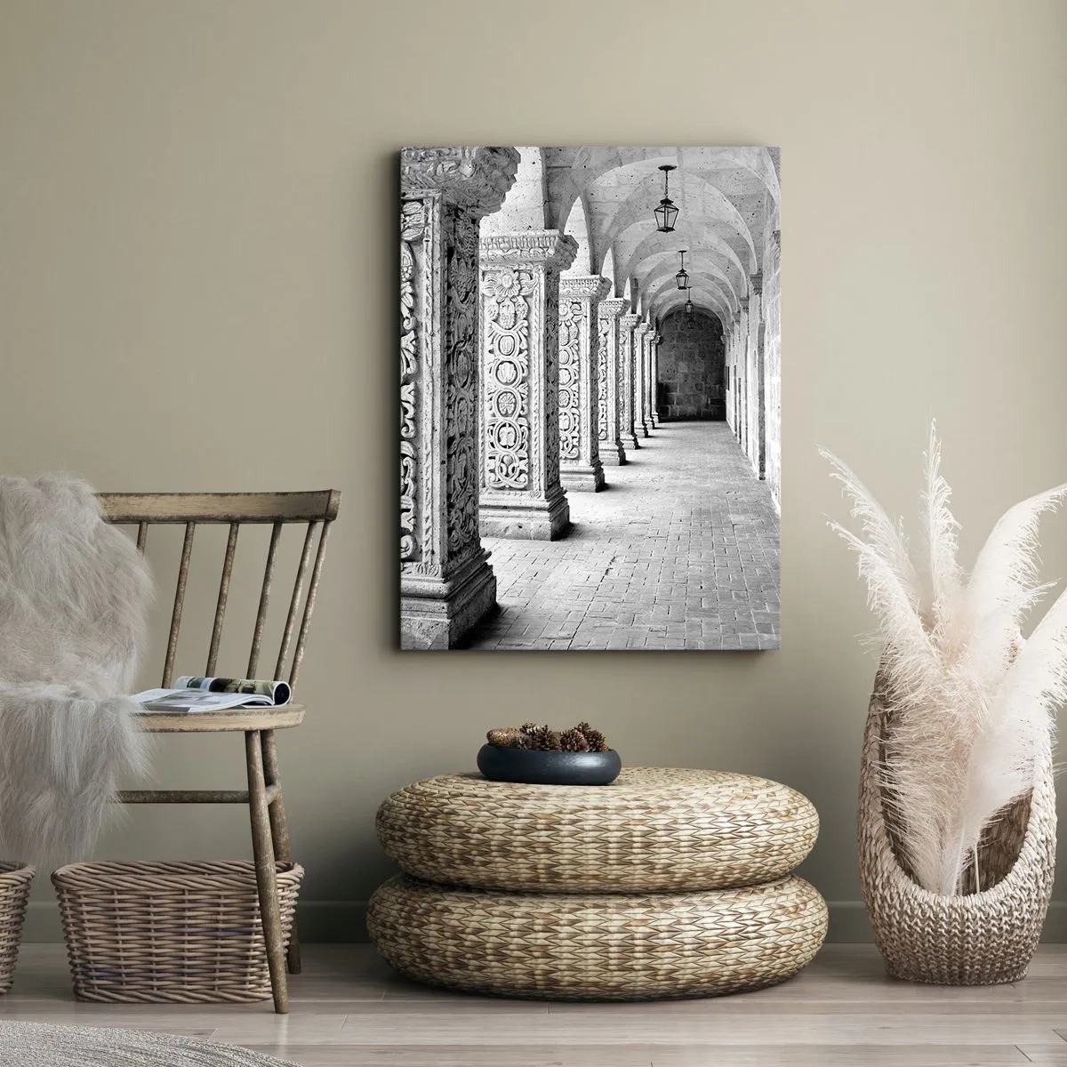 Obraz na plátne - Kam…? - 45x80 cm