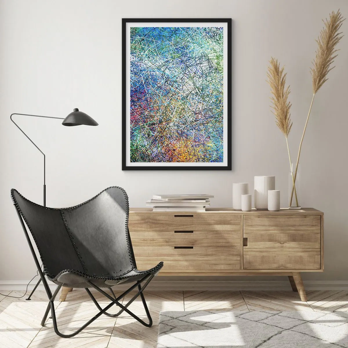 Plagát v čiernom ráme - To nie je tak jednoduché - 61x91 cm