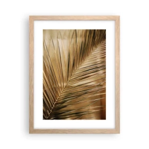 Plagát v ráme zo svetlého duba - Prírodná kolonáda - 30x40 cm