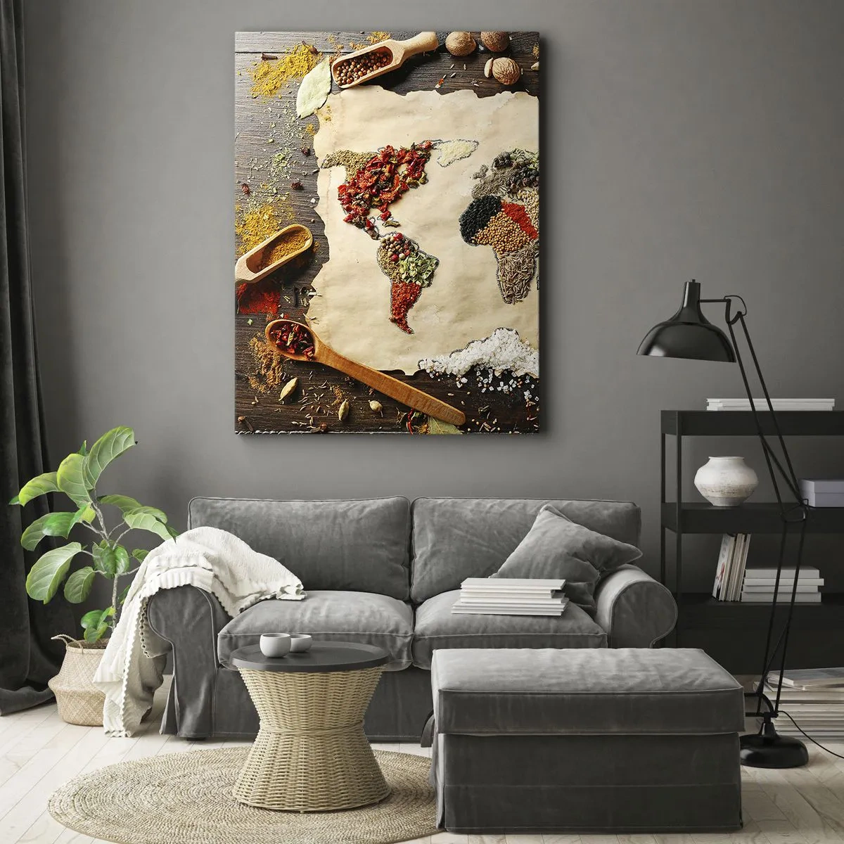Obraz na plátne - Všetky chute sveta - 50x70 cm