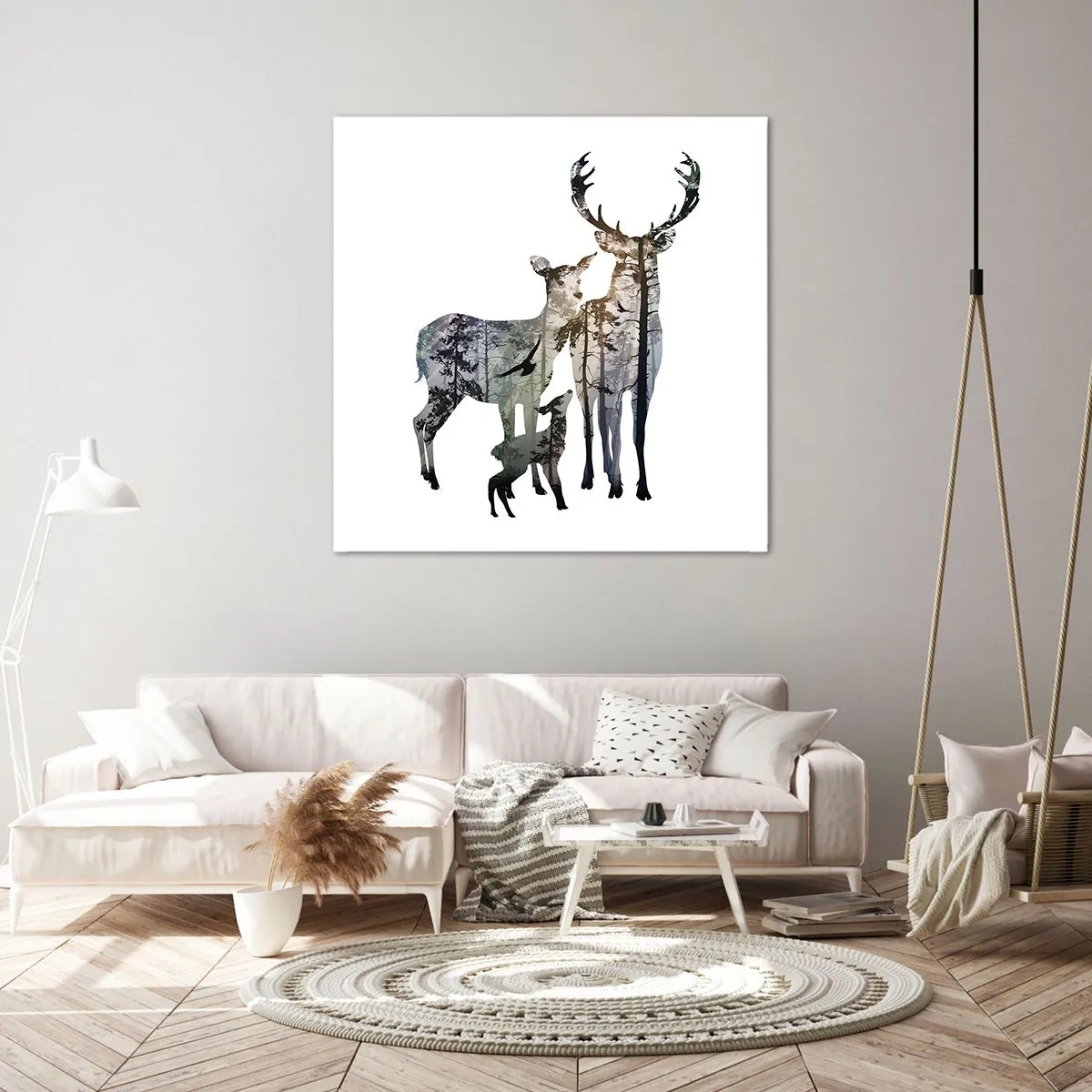 Obraz na plátne - Rodinná fotografia - 60x60 cm