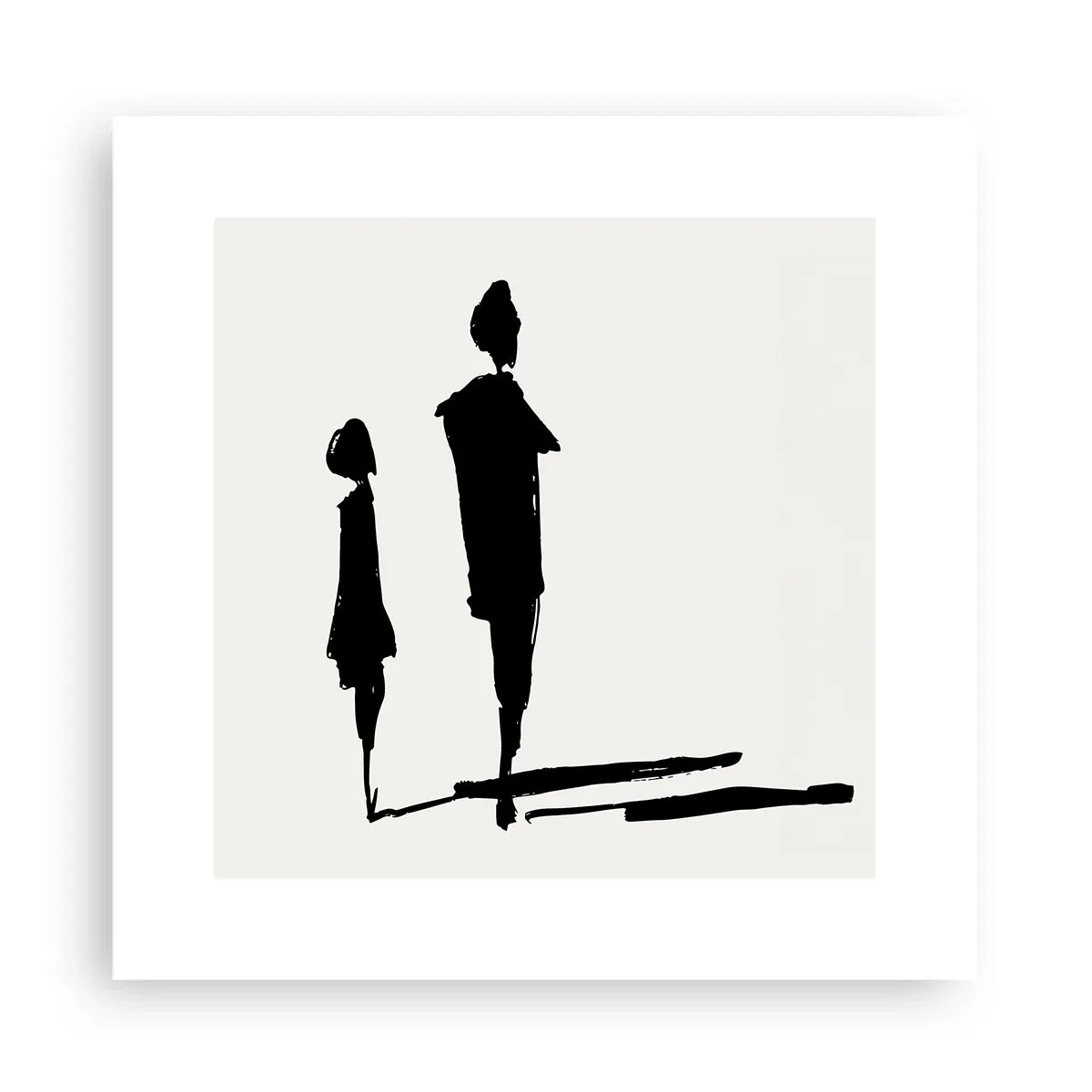 Plagát - Určite spolu? - 30x30 cm