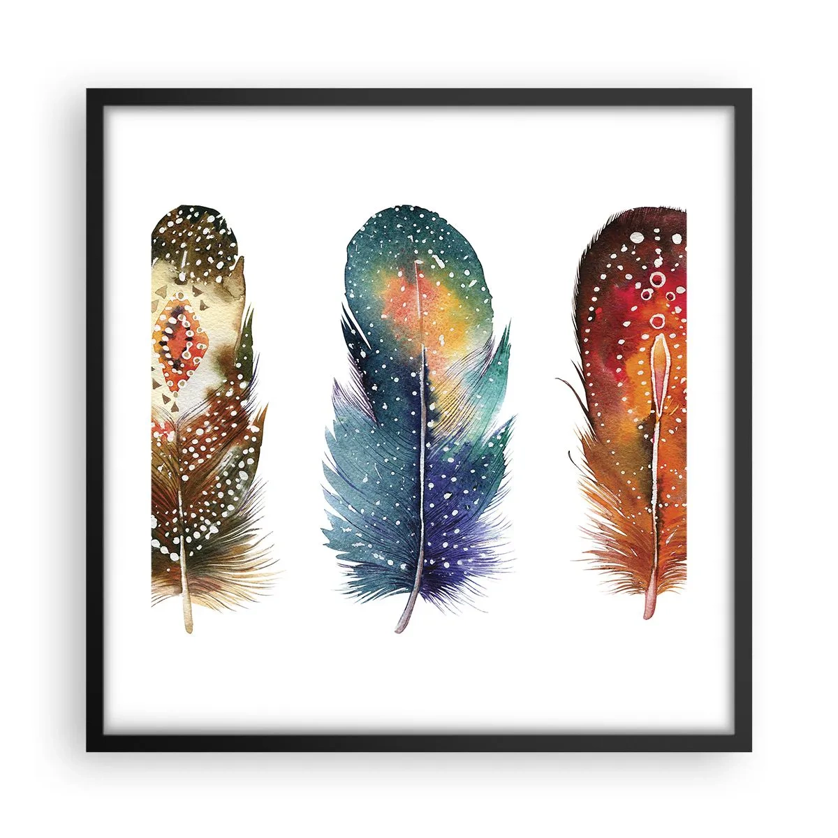 Plagát v čiernom ráme - Rituály, obrady, tajomstvá - 50x50 cm