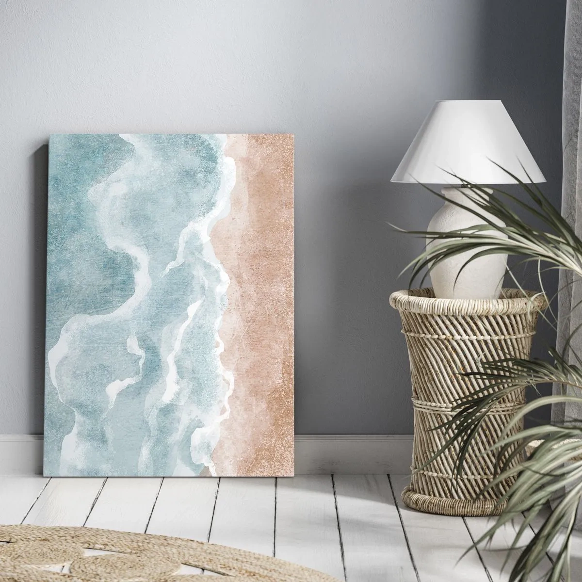 Obraz na plátne - Abstrakcia mrakov - 70x100 cm