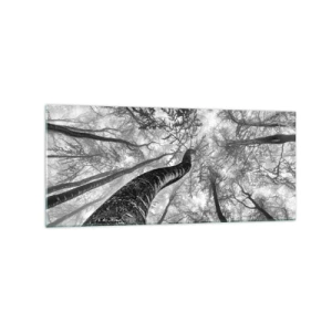 Obraz na skle - Závod ku svetlu - 120x50 cm