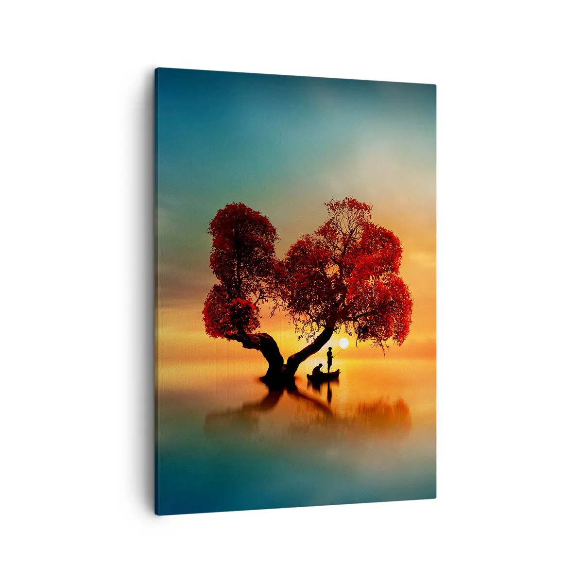 Obraz na plátne - Voda a ticho vesmíru - 50x70 cm