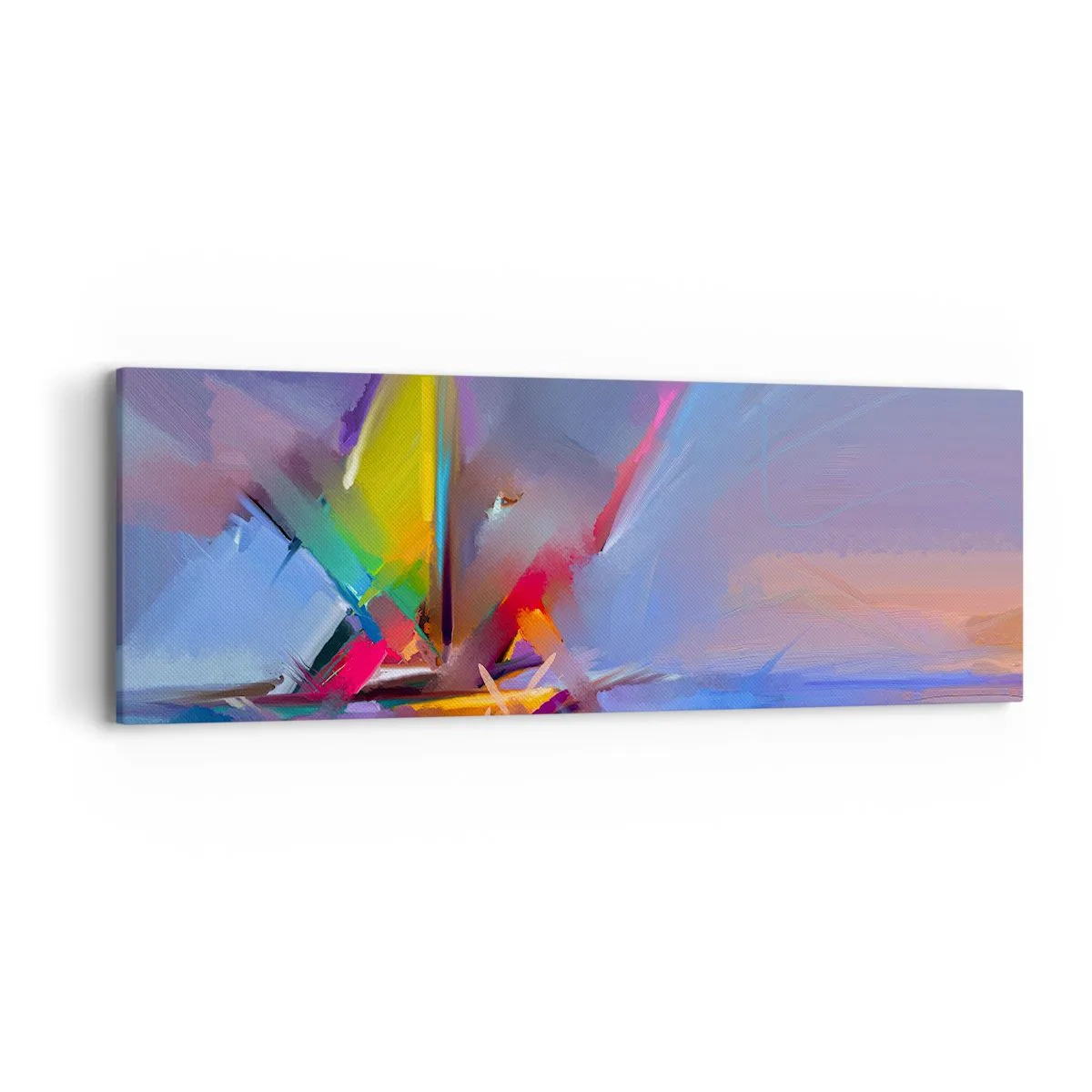 Obraz na plátne - Preletela ako vták - 90x30 cm