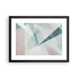 Plagát v čiernom ráme - V kľude, ale dynamicky - 40x30 cm