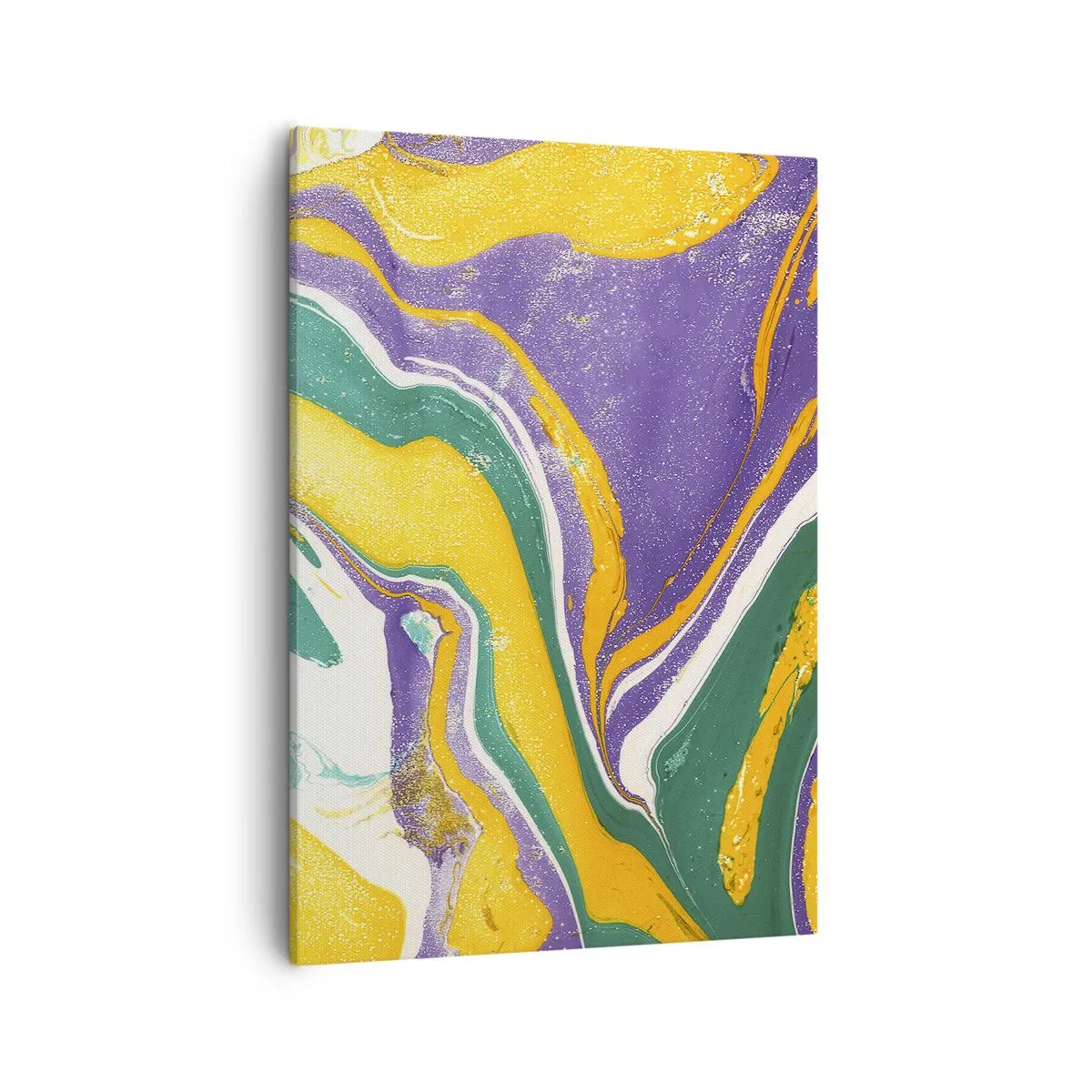 Obraz na plátne - Vlny farieb - 50x70 cm
