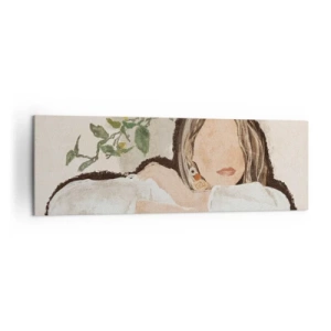 Obraz na plátne - Kráska z juhu - 160x50 cm