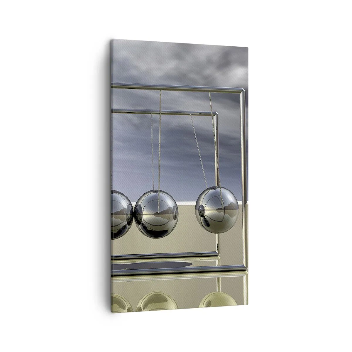 Obraz na plátne - Energia sveta - 45x80 cm