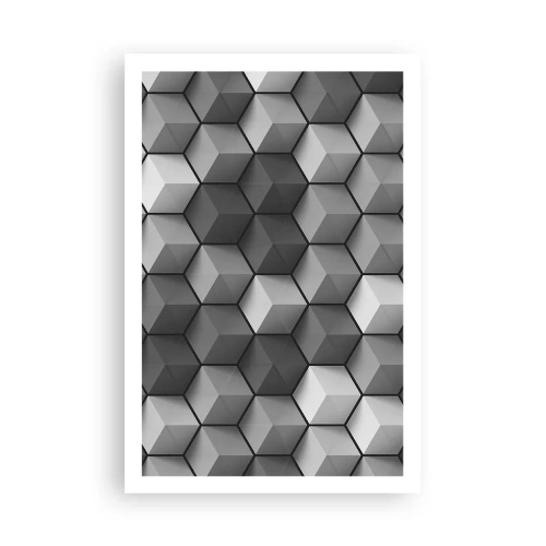 Plagát - Kubistické puzzle - 61x91 cm