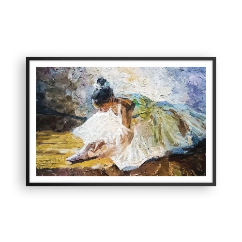 Plagát v čiernom ráme - Z Degasovho obrazu - 91x61 cm