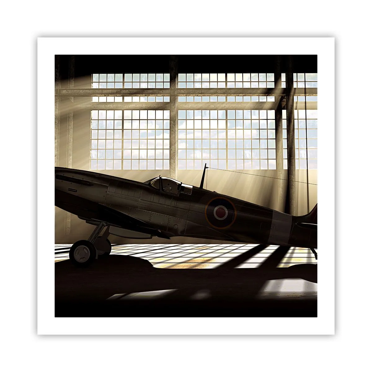 Plagát - Odpočinok bojovníka - 60x60 cm