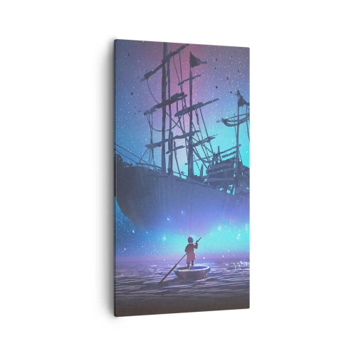 Obraz na plátne - Stretnutie s mýtom mora - 55x100 cm
