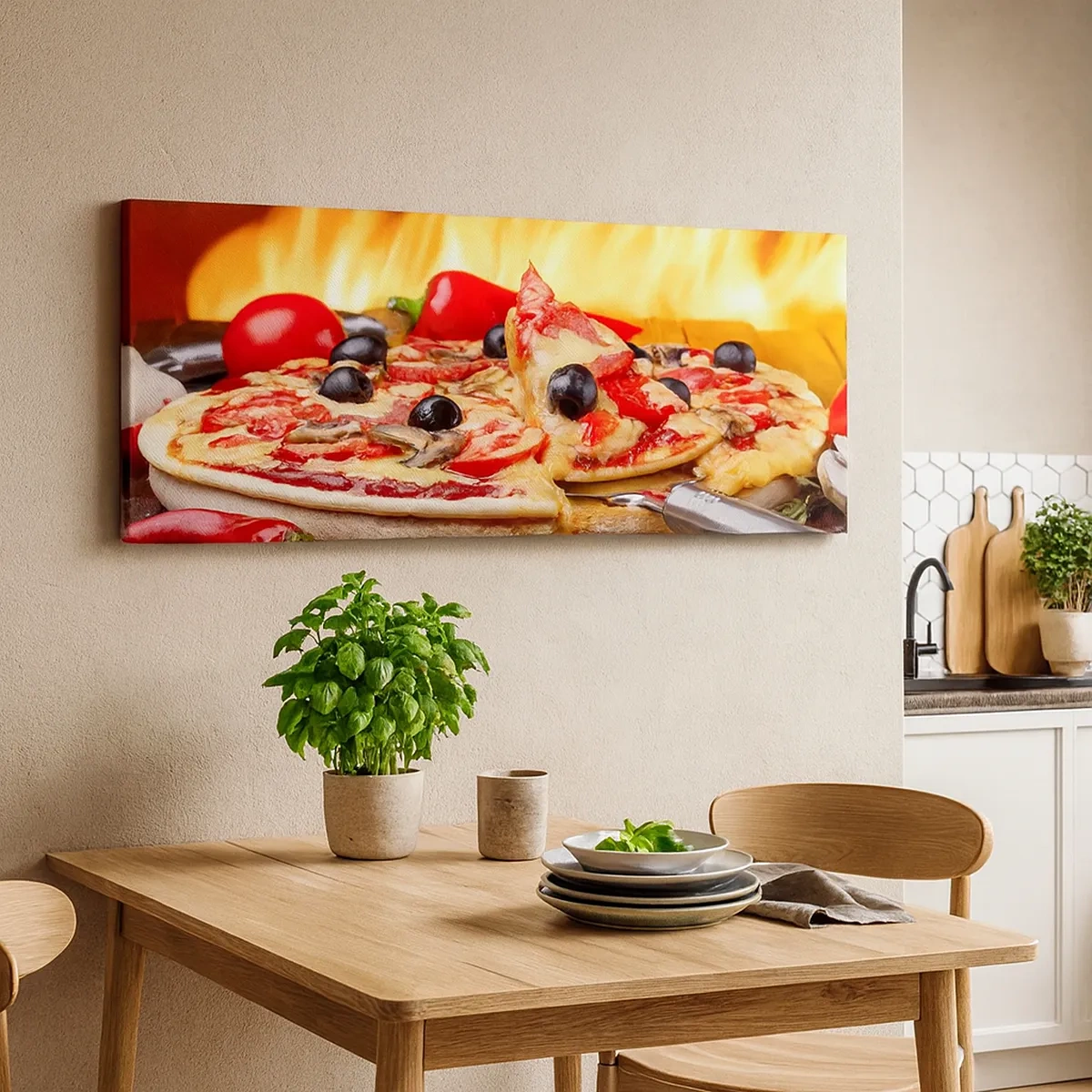 Obraz na plátne - From Italy with love - 30x30 cm