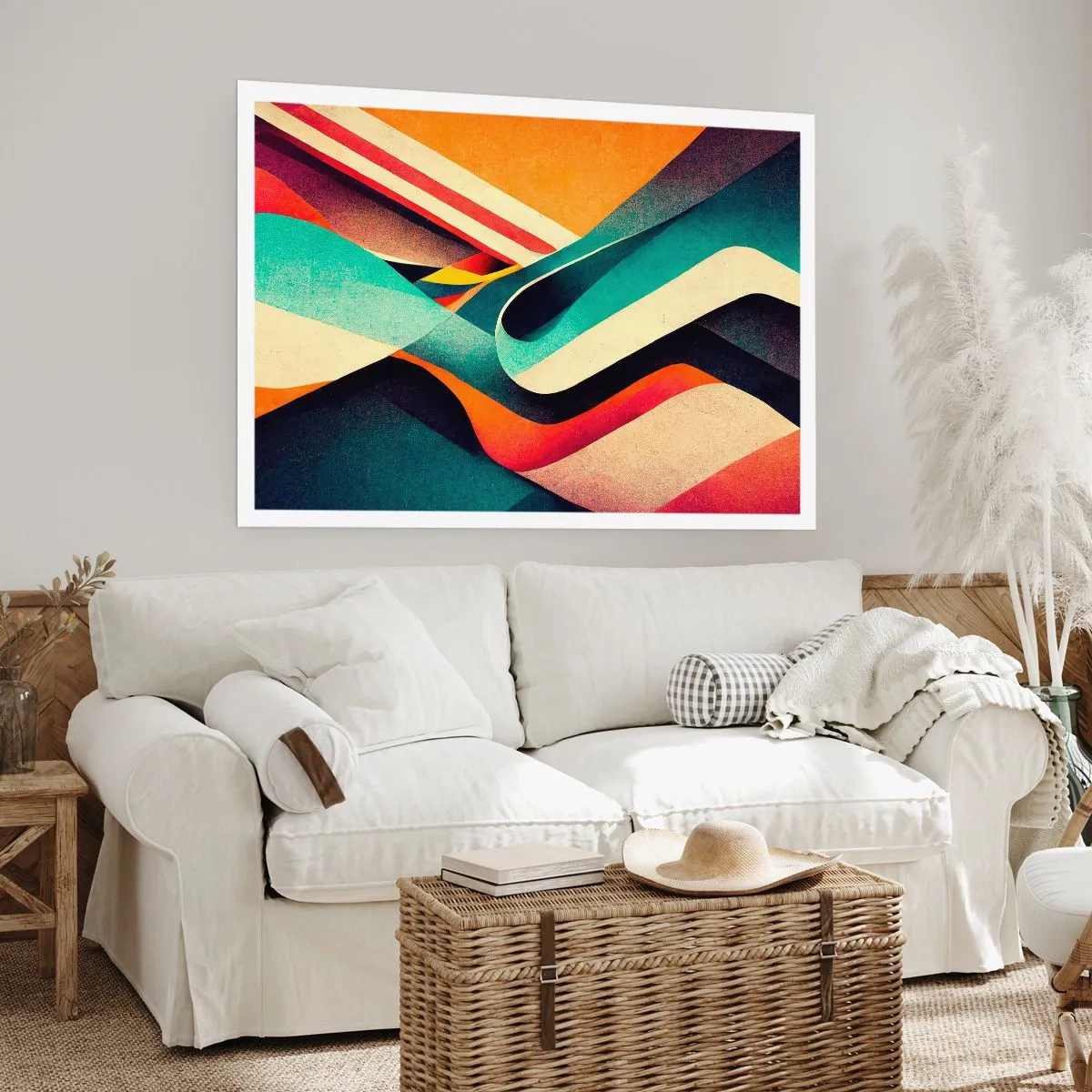 Plagát - Intenzívna kompozícia - 91x61 cm