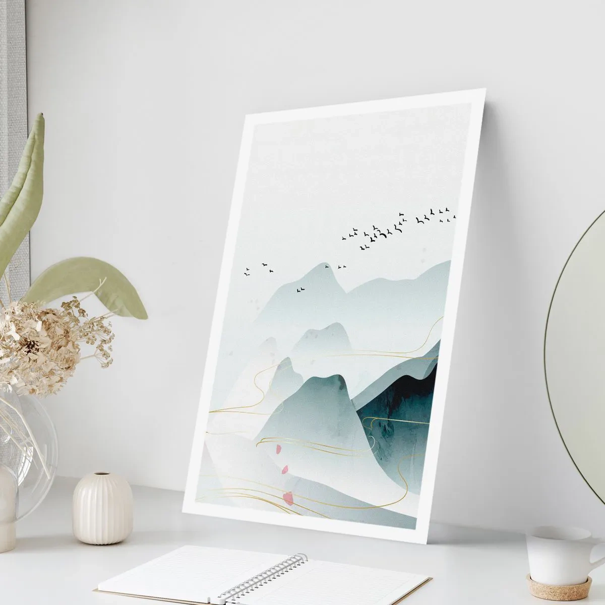 Plagát - Cez vrcholy - 40x50 cm