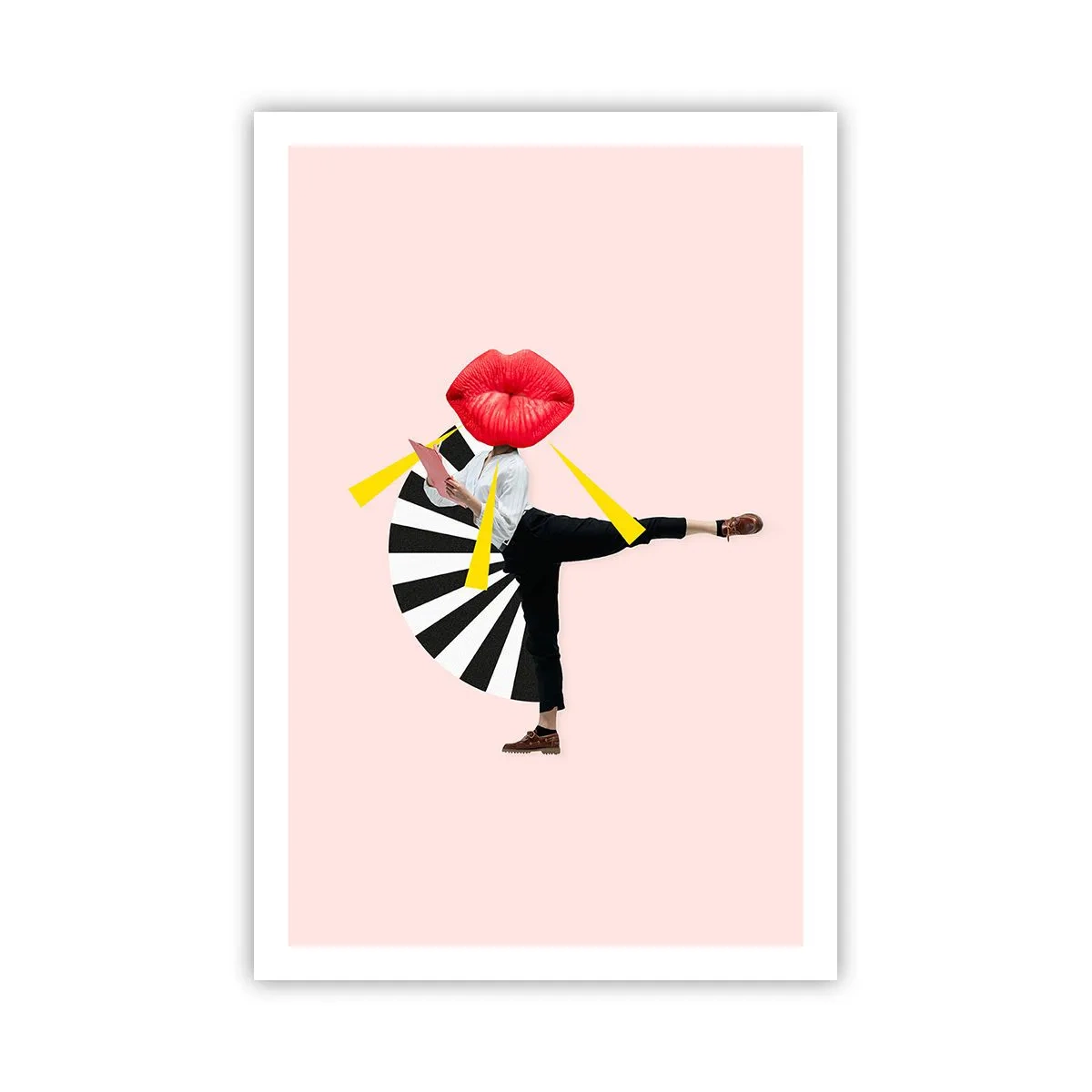 Plagát - Surrealistický pop-art - 61x91 cm