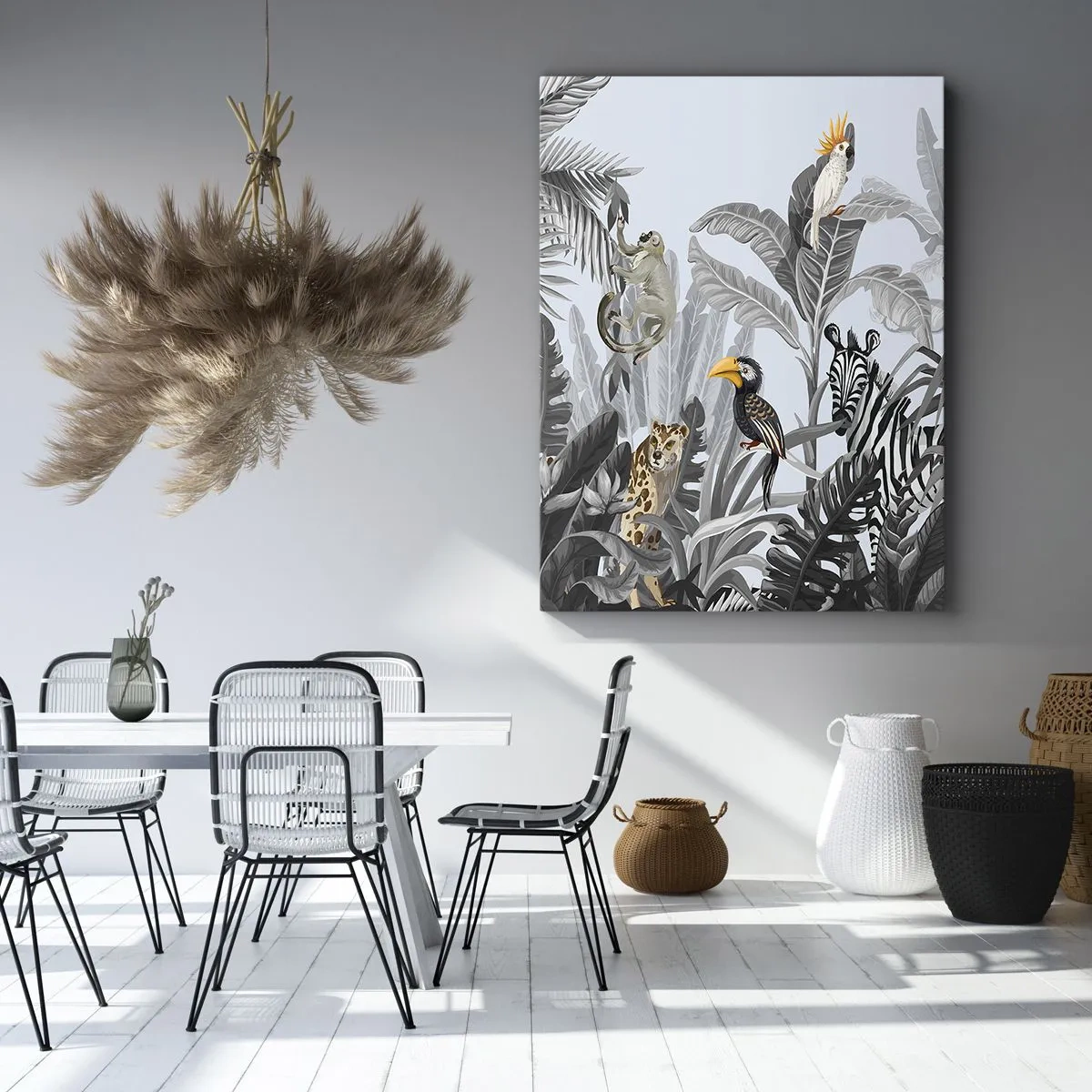 Obraz na plátne - Africká rozprávka - 50x70 cm
