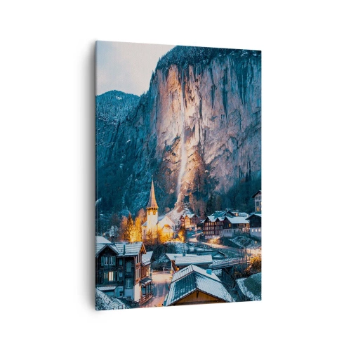 Obraz na plátne - Svetlý duch zimy - 70x100 cm