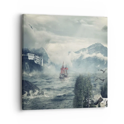 Obraz na plátne - V kúzelných vodách - 40x40 cm