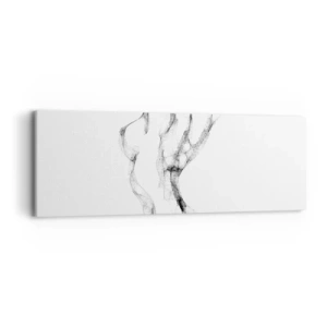 Obraz na plátne - Krásna a silná - 90x30 cm