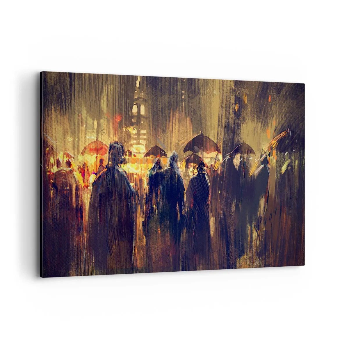 Obraz na plátne - Nasledovníci dažďa - 120x80 cm