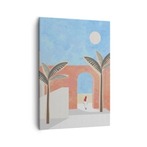 Obraz na plátne - Arabský deň - 50x70 cm