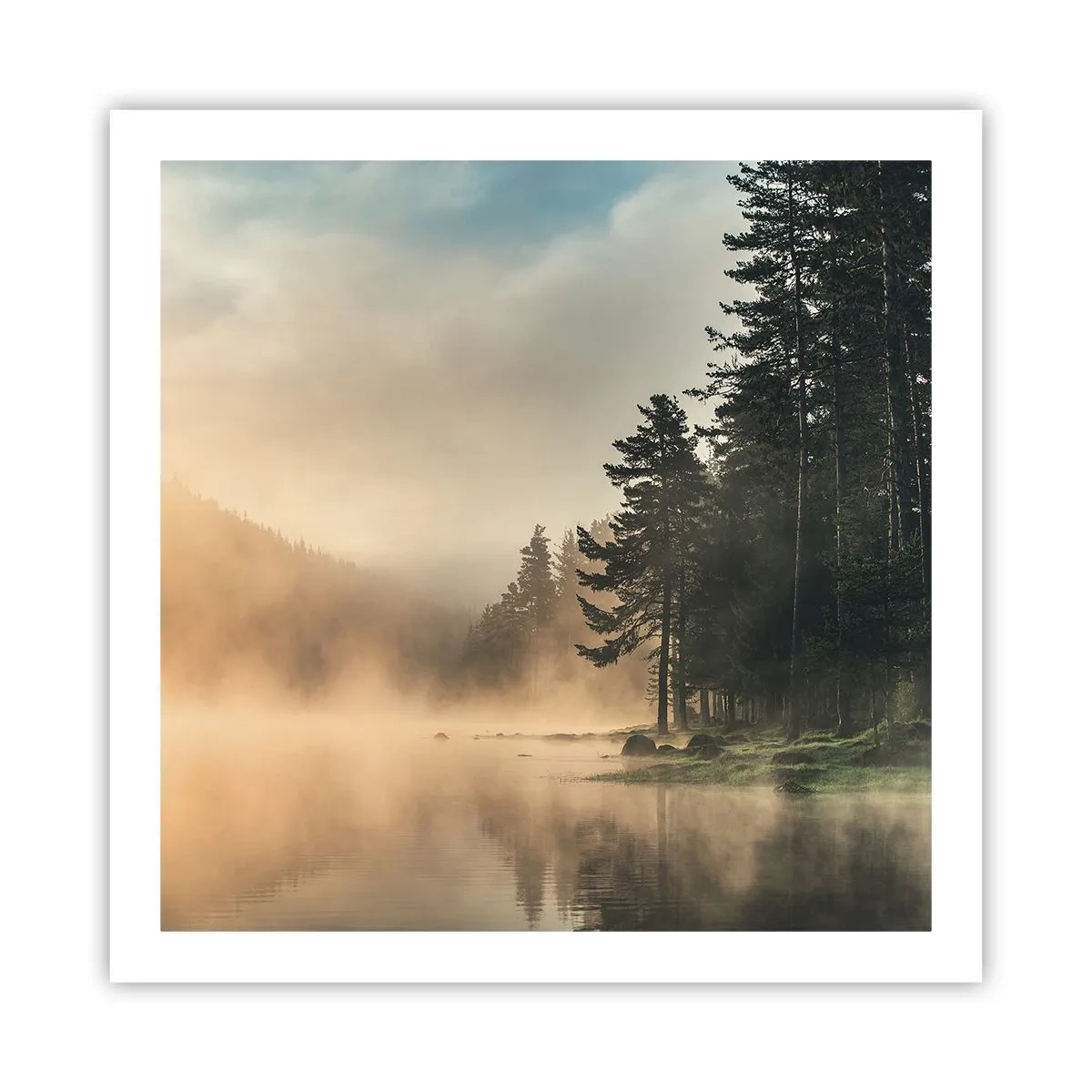 Plagát - Zrodenie dňa - 60x60 cm