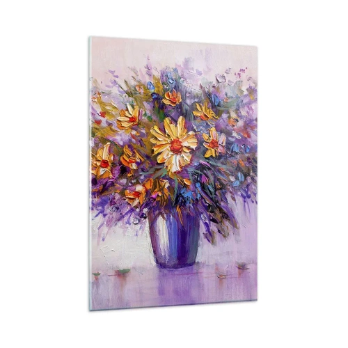 Obraz na skle - Sladko vonia, sladko vyzerá - 80x120 cm