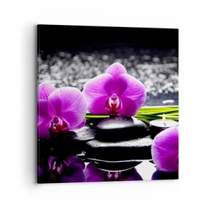 Obraz na plátne - Utopiť v tichu a pokoji - 70x70 cm