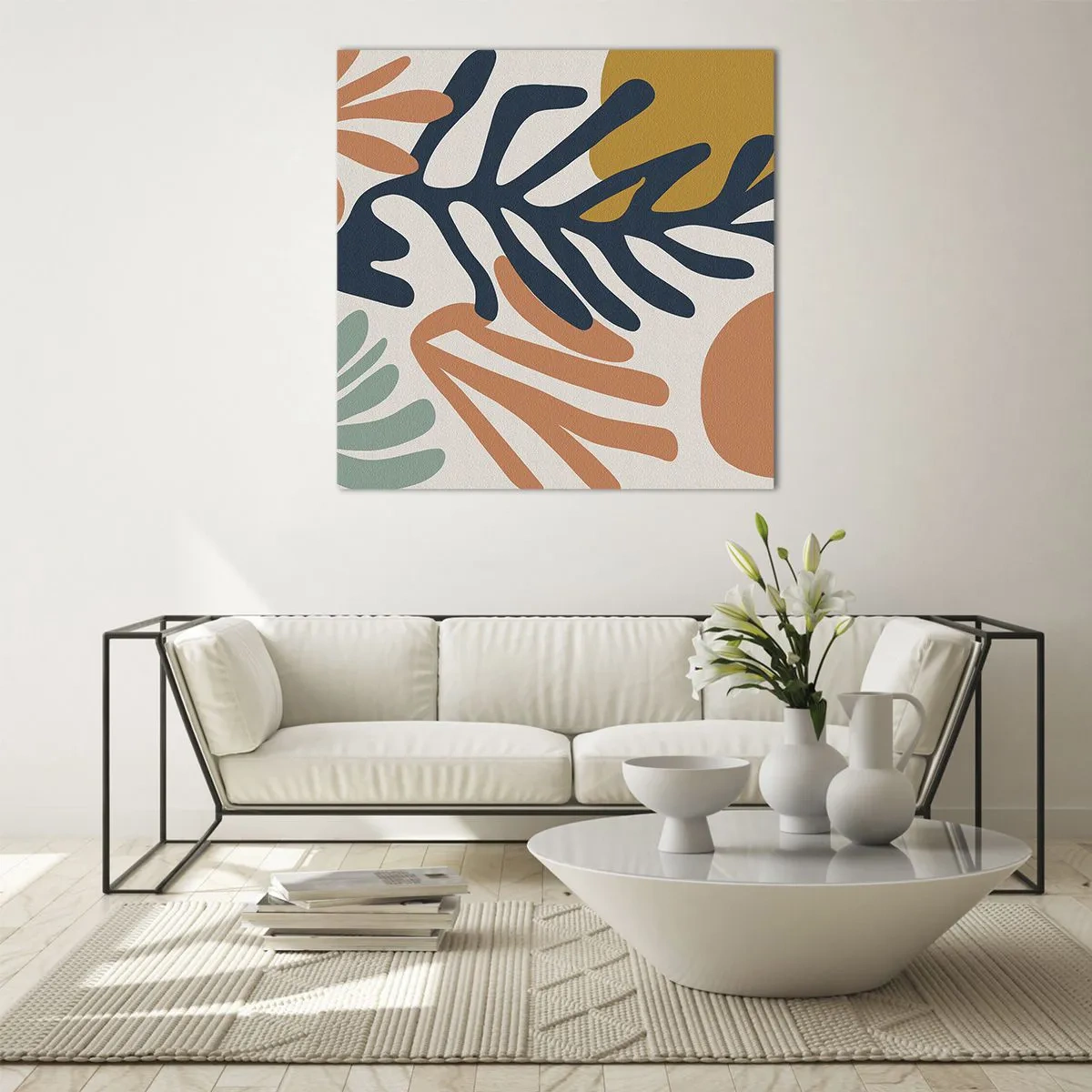 Obraz na skle - Koralové more - 70x70 cm