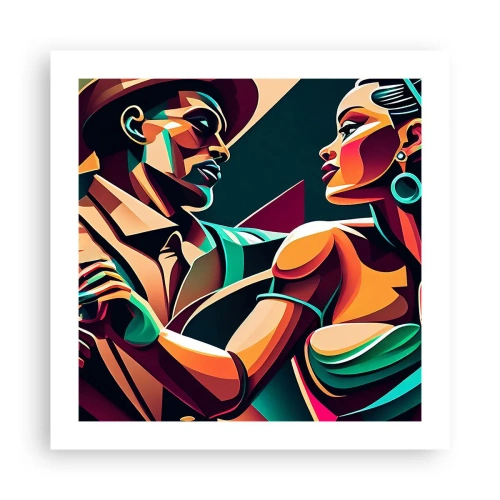Plagát - V rytme srdca - 50x50 cm