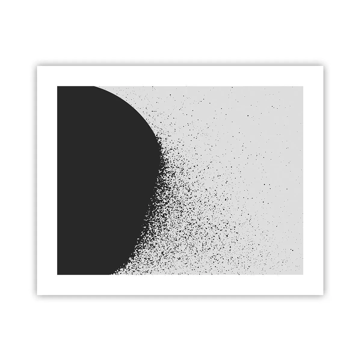 Plagát - Pohyb častíc - 50x40 cm